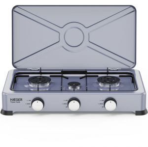 Haeger GC-03E.025A Triple Cook Trīsriņķu gāzes plītiņa