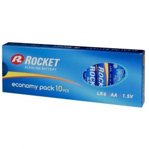 Rocket LR6-10BB (AA) ECO Pack Blistera iepakojumā 10gb.
