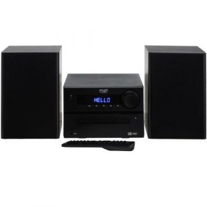 Adler AD 1917 Mini Hi-Fi stereo sistēma ar Bluetooth / CD / USB / FM radio