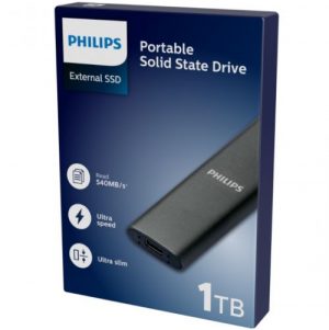 Philips External SSD 1TB Ultra speed Space grey