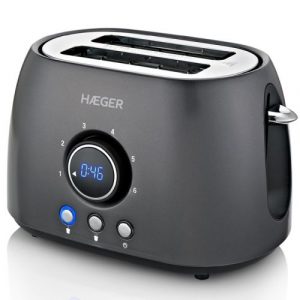 Haeger TO-08D.012A Future Tosteris ar digitālo taimeri 800W
