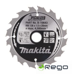 Makita zāģripa HM 136x20x1,5mm (B-10643)