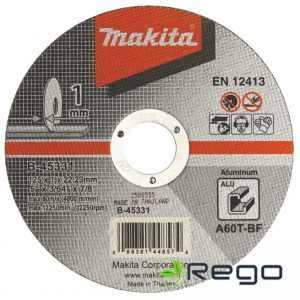 Makita Griezripa 125x1mm A60T-BF, ALUMINIUM, B-45331