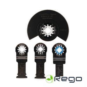 Makita Iegremdējamo MULTITOOL zāģa asmeņu komplekts 4 gab. (B-67480)