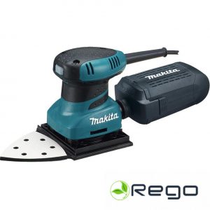 Makita BO4565K Nobeiguma slīpmašīna 200W, 114x102mm