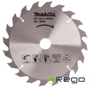 Makita Zāģripa 235X2.4X30mm 20° T20