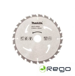 Makita zāģripa 210x30mm 2.3mm 24T (D-29050)