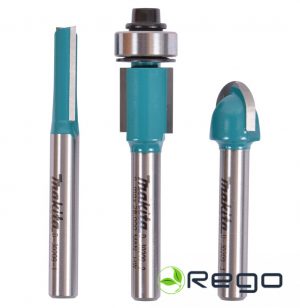 Makita frēžu kts. 3gab. 6mm, D-30209