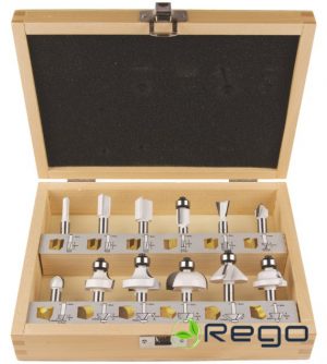 Makita Frēžu komplekts. 12-gab, 8mm D-53556