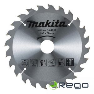 Makita Zāģripa 190x30xT24 15° (D-64951)