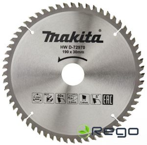 Makita Zāģripa alumīnijam 190x2.2x30mm 5° T60 T.C.T. (D-72970)