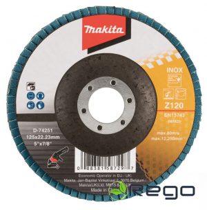 Makita Lameļu slīpdisks 125X22.3MM Z120 (D-74251)