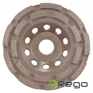 Makita Dimanta slīpdisks betonam, divas segmentu rindas, 125mm (D-80606)