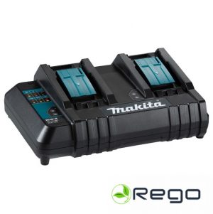 Makita DC18SH Lādētājs diviem LXT 14.4V vai 18V (199687-4)