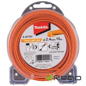 Makita trimmeraukla 2.4mm/15m oranža (E-01797)