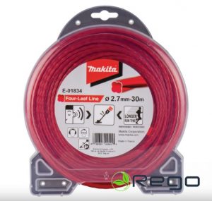 Makita trimmeraukla 2.7mm/30m sarkana (E-01834)