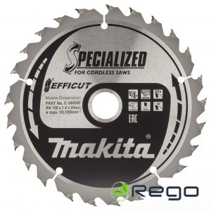 Makita Zāģripa kokam 150X1.4X20mm 23° T25 EFFICUT T.C.T. (E-06890)