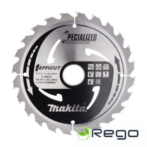 Makita Zāģripa EFFICUT 185x30x1.4mm, 24 zobi (E-08676)