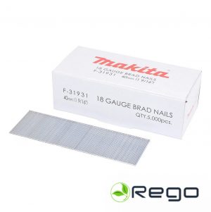 Makita Tapiņnaglas 1,2x40mm, 18ga, 5000 gab Dykert (F-31931)
