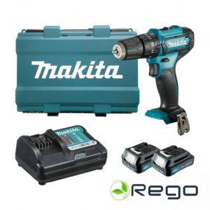 Makita HP333DWAE triecienurbjmašīna 12V 2x2.0Ah 30/14Nm