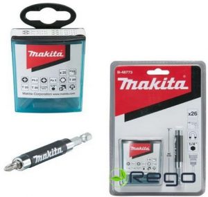 Makita uzgaļi ar magnētisko turētaju 80mm B-48773