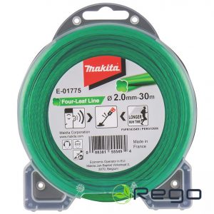 Makita trimmeraukla 2.0mm/30m zaļa (E-01775)